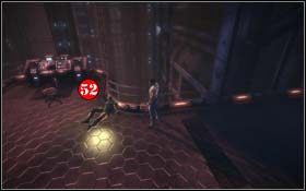 Teraz przeskocz na platformę naprzeciwko, zabij trzech żołnierzy i po ruchomych platformach przeskocz dalej - Ravens Explanation | Rozdział 3 Days of Future Beginnings - X-Men Origins: Wolverine - poradnik do gry