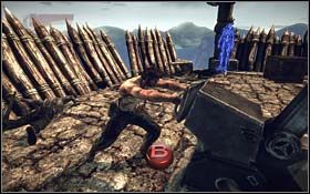 Będąc na samej górze pokonaj wszystkich przeciwników i zniszcz przekaźnik w identyczny sposób, jak za pierwszym razem - Finding Agent Zero | Rozdział 3 Days of Future Beginnings - X-Men Origins: Wolverine - poradnik do gry