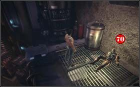 Podejdź do pierwszej drabiny na lewo, zabierz mutagen Rampage i wejdź na górę - Aim for the Head (cz.1) | Rozdział 3 Days of Future Beginnings - X-Men Origins: Wolverine - poradnik do gry