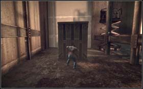 Wskocz na wiszącą skrzynię i zetnij przytrzymujący ją sznur - High Rollers Lounge | Rozdział 4 Mardi Gras | X-Men Origins Wolverine - X-Men Origins: Wolverine - poradnik do gry