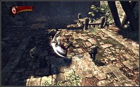 Po przejściu dalej wejdź na zapadnię i doskocz do przeciwnika - The Beginning of the End (cz.2) | Rozdział 5 The Wolverine - X-Men Origins: Wolverine - poradnik do gry