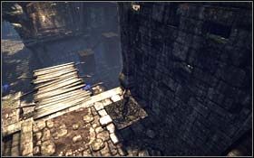 Wejdź na wyższy poziom i wskocz na skalny blok - The Beginning of the End (cz.2) | Rozdział 5 The Wolverine - X-Men Origins: Wolverine - poradnik do gry