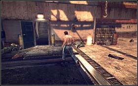 Pozbądź się wszystkich wrogów i wyjdź z dziedzińca przez otwarte drzwi - The Island | Rozdział 5 The Wolverine | X-Men Origins Wolverine - X-Men Origins: Wolverine - poradnik do gry