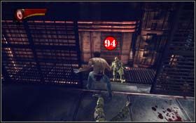 W korytarzu znajdziesz dwa nieśmiertelniki - The Island | Rozdział 5 The Wolverine | X-Men Origins Wolverine - X-Men Origins: Wolverine - poradnik do gry