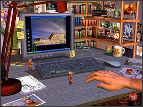 Teraz zaczaruj leżące koło klawiatury ołówek i gumkę - Etap piętnasty - Kraniec świata | Gobliiins 4 - Gobliiins 4 - poradnik do gry