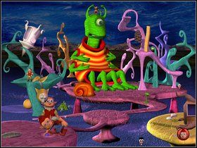 Użyj zbocza , by sprowadzić cała trójkę na dół - Etap szesnasty - Wielki Gnurtz | Gobliiins 4 - Gobliiins 4 - poradnik do gry