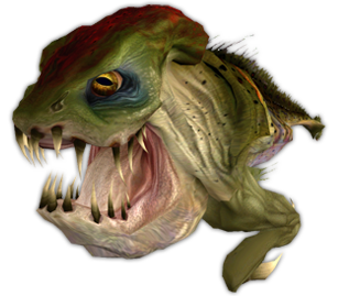 Potwór występujący wyłącznie w zbiornikach wodnych, szczególnie w tych dużych i głębokich - Przeciwnicy - cz. 2 | Solucja Half-Life - Half-Life - poradnik do gry