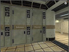 Zanim udasz się w dalszą drogę, odwiedź jeszcze małe pomieszczenie, które znajduje na prawo od szatni - [Opis przejścia Half-Life] Anomalous Materials - Half-Life - poradnik do gry