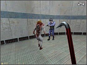Skorzystaj z drabiny [#23] aby wejść piętro wyżej - [Opis przejścia Half-Life] Unforeseen Consequences - cz. 1 - Half-Life - poradnik do gry