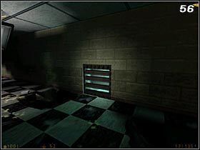 Rozwal kratkę blokującą dostęp do kanału wentylacyjnego [#56] i wejdź do niego - [Opis przejścia Half-Life] Office Complex - cz. 1 - Half-Life - poradnik do gry