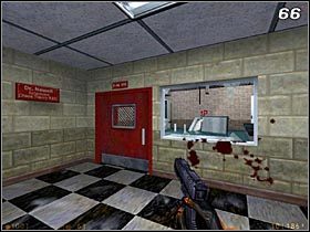 W tej części kompleksu biurowego nie ma już nic ciekawego do roboty, dlatego wróć się do pokoju D-AL 101 [#66] - [Opis przejścia Half-Life] Office Complex - cz. 1 - Half-Life - poradnik do gry