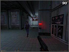 Po krótkiej wędrówce dotrzesz w pobliże chłodni - [Opis przejścia Half-Life] Office Complex - cz. 2 - Half-Life - poradnik do gry