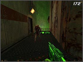 Otwórz drzwi przy pomocy dźwigni i zlikwiduj stwora pilnującego mostku - [Opis przejścia Half-Life] Blast Pit - cz. 2 - Half-Life - poradnik do gry