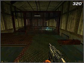 Dalszą drogę blokuje zwisający z sufitu kabel elektryczny, ale to akurat żaden problem - [Opis przejścia Half-Life] Apprehension - cz. 2 - Half-Life - poradnik do gry