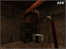 Ustaw szare pudło w pobliżu drewnianej skrzyni [#326] i rozwal tę ostatnią - [Opis przejścia Half-Life] Apprehension - cz. 2 - Half-Life - poradnik do gry