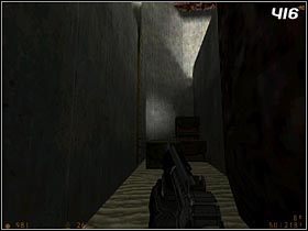 Po wyjściu z tunelu skręć w lewo i pozbądź się Headcrabów [#415] , które bronią dostępu do małej jaskini - [Opis przejścia Half-Life] Surface Tension - cz. 1 - Half-Life - poradnik do gry