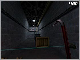 Zbadaj pomieszczenie po lewej stronie i zabierz ze skrzyń ładunek wybuchowy - [Opis przejścia Half-Life] Surface Tension - cz. 3 - Half-Life - poradnik do gry