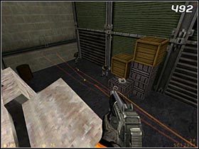 Gdy odgłosy walki ucichną, podejdź raz jeszcze do krawędzi budynku i zabij pozostałych przy życiu przeciwników - [Opis przejścia Half-Life] Surface Tension - cz. 5 - Half-Life - poradnik do gry