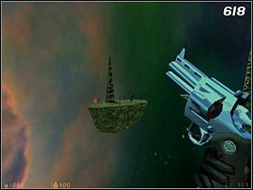 Teraz musisz wykonać kolejny skok, ale zanim to zrobisz, rozwal z dystansu teleportującego się Vortigaunta - [Opis przejścia Half-Life] Xen - Half-Life - poradnik do gry