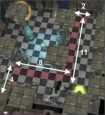 Krok 6: W ostatnim pokoju znajdziesz Porthyrię , która odpowiada za kradzież kielicha - Po zadaniu: Niespodziewana wiadomość | Zadania poboczne - Neverwinter Nights 2: Wrota Zachodu - poradnik do gry