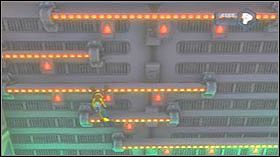 Teraz dostań się na górę odbijając się od szarych ścian - Stratus City, Planet Kortog | Opis przejścia - Ratchet & Clank: Tools of Destruction - poradnik do gry