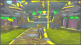 Teraz zabij wszystkie 3 fale przeciwników - Imperial Fight Festival, Planet Mukow | Opis przejścia - Ratchet & Clank: Tools of Destruction - poradnik do gry