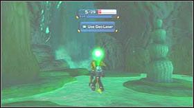 Wskocz do komnaty, wybij wszystkich piratów, po czym przejdź przez drzwi na wprost - Pirate Base, Planet Ardolis | Opis przejścia - Ratchet & Clank: Tools of Destruction - poradnik do gry