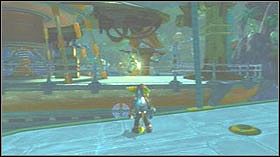 Golden Bolt - Wymagane posiadanie Holo-Pirate Disguise - Pirate Base, Planet Ardolis | Opis przejścia - Ratchet & Clank: Tools of Destruction - poradnik do gry