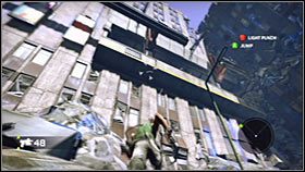 Ponownie musisz przejść przez korytarze ze schodami ruchomymi, ale tym razem nikogo nowego nie spotkasz - Rozdział 1 - Ascension City Downtown IV | Akt 1 Bionic Commando - Bionic Commando - poradnik do gry