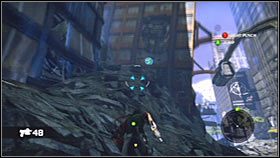 W dalszym ciągu pozostań wewnątrz budynku i skorzystaj z pobliskich schodów - Rozdział 1 - Ascension City Downtown IV | Akt 1 Bionic Commando - Bionic Commando - poradnik do gry