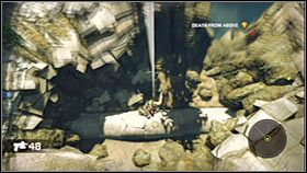 Ruszaj do tunelu, przemieszczając się w stronę stacji przekaźnikowej - Rozdział 2 - Ascension City Downtown V | Akt 1 Bionic Commando - Bionic Commando - poradnik do gry