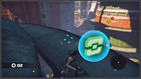 W dalszym ciągu przemieszczaj się w stronę pierwszego checkpointu - Rozdział 2 - Trent Industrial District I | Akt 1 Bionic Commando - Bionic Commando - poradnik do gry