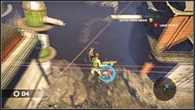 Powróć na dach magazynu i tym razem skieruj się w lewo - Rozdział 2 - Trent Industrial District I | Akt 1 Bionic Commando - Bionic Commando - poradnik do gry