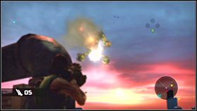 Po wygranych walkach warto udać się do drugiego poda, który w międzyczasie wyląduje w okolicy - Rozdział 2 - Trent Industrial District III | Akt 1 Bionic Commando - Bionic Commando - poradnik do gry