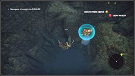 Musisz teraz rozpocząć pokonywanie rozległej sekcji jaskiń - Rozdział 3 - Fissure I | Akt 1 Bionic Commando - Bionic Commando - poradnik do gry