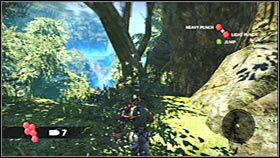 Jeśli się dokładnie przyjrzysz, zauważysz zawieszony w powietrzu drugi bonus - Rozdział 1 - Ascension City Park I | Akt 2 Bionic Commando - Bionic Commando - poradnik do gry