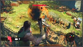 Zeskocz na półkę, na której znajdowały się mechy i obróć się w prawo - Rozdział 1 - Ascension City Park II | Akt 2 Bionic Commando - Bionic Commando - poradnik do gry