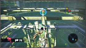 Skieruj się w stronę oznaczonego przez grę przejścia do kolejnej sekcji tej lokacji - Rozdział 2 - Ascension City Garden | Akt 2 Bionic Commando - Bionic Commando - poradnik do gry