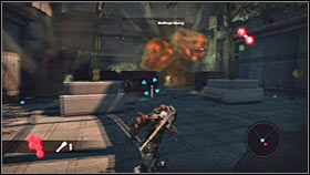 Jak zwykle musisz uważać na lepiej opancerzonych przeciwników, których najlepiej byłoby od razu łapać i odrzucać - Rozdział 2 - Federal Archives | Akt 2 Bionic Commando - Bionic Commando - poradnik do gry