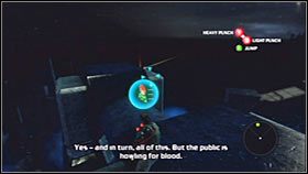 Zeskocz śmiało na dół, lecąc w stronę oznaczonego przez grę budynku - Rozdział 3 - Port Anderson II | Akt 2 Bionic Commando - Bionic Commando - poradnik do gry