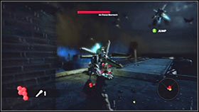 Po upływie około minuty w okolicy wyląduje pod, do którego warto się możliwie jak najszybciej przedostać - Rozdział 3 - Port Anderson II | Akt 2 Bionic Commando - Bionic Commando - poradnik do gry