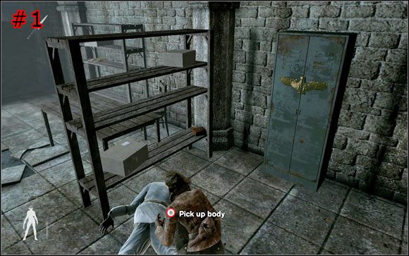 Pocket Flask, +100 EXP - Death Of The Butcher - Crypt | Collectible | Velvet Assassin - Velvet Assassin - poradnik do gry