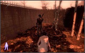 Jeden z żołnierzy pójdzie za potrzebą, zabij drugiego żołnierza gdy ten Cię minie #1 - Fade To Grey - Hospital (cz.2) | Opis przejścia Velvet Assassin - Velvet Assassin - poradnik do gry