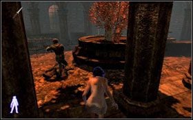 Znajdziesz się na małym placu z dwoma Niemcami - Fade To Grey - Hospital (cz.1) | Opis przejścia Velvet Assassin - Velvet Assassin - poradnik do gry