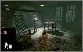 Gdy tylko oficer zacznie kroczyć na prawo w stronę łóżka #1 zakradnij się do niego i wyeliminuj - The Third Man - Prison | Opis przejścia Velvet Assassin - Velvet Assassin - poradnik do gry