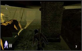 Po powrocie drugiego strażnika zbliż się powoli od tyłu i zadźgaj go nożem #1 - The Third Man - Prison | Opis przejścia Velvet Assassin - Velvet Assassin - poradnik do gry