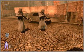 Następny na kolejce jest Niemiec opierający się o drzwi #1 - The Third Man - Ghetto (cz.1) | Opis przejścia Velvet Assassin - Velvet Assassin - poradnik do gry