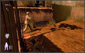 Po wyjściu na powierzchnię udaj się na lewo - The Third Man - Ghetto (cz.1) | Opis przejścia Velvet Assassin - Velvet Assassin - poradnik do gry