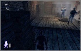 Jeżeli chodzi o żołnierza spacerującego po mostku #1 nie powinien Ci on sprawić większych kłopotów - Leave a Light On - Storage (cz.1) | Opis przejścia Velvet Assassin - Velvet Assassin - poradnik do gry