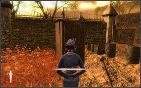 Twoim zadaniem jest przejście na drugi koniec placu nie zbliżając się za bardzo do patrolujących żołnierzy - Death Of The Butcher - Cathedral | Opis przejścia Velvet Assassin - Velvet Assassin - poradnik do gry